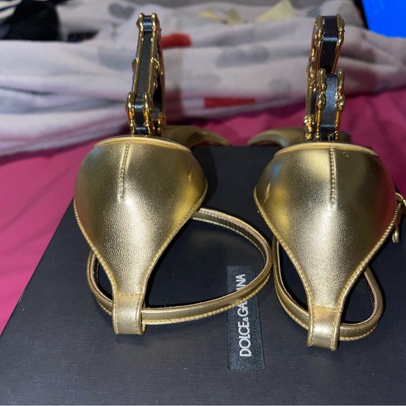 Women's D&G Sculpted High Heel Sandals WORN ONCE !! - Picture 11 of 16